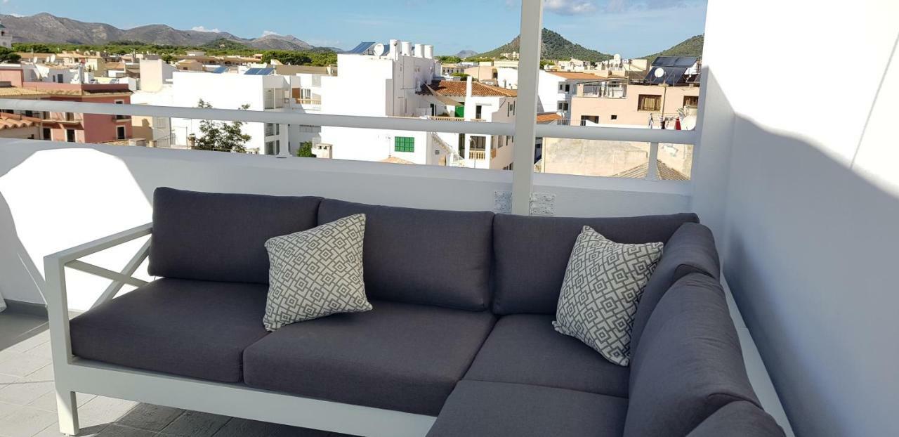 Sonne & Meerblick Aus 40 Grad Heissem Whirlpool Geniessen - Zentral Am Hafen Und Dennoch Ruhig Cala Ratjada  Extérieur photo